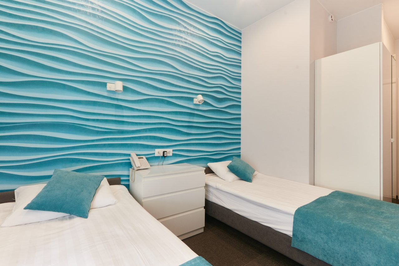 Двухместный (Стандартный номер с 2 отдельными кроватями), STEPS HOTEL