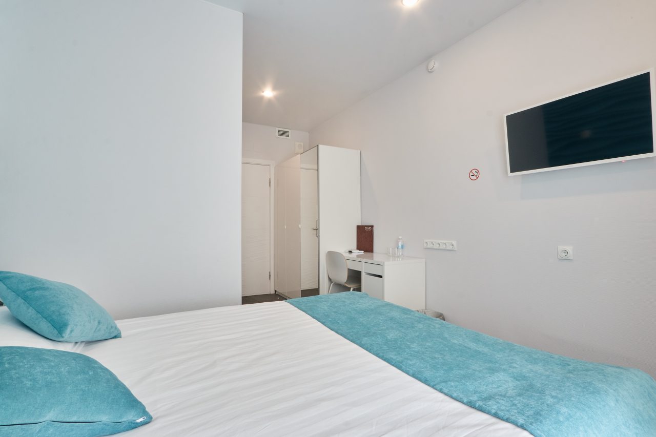 Двухместный (Стандартный номер с двуспальной кроватью), STEPS HOTEL