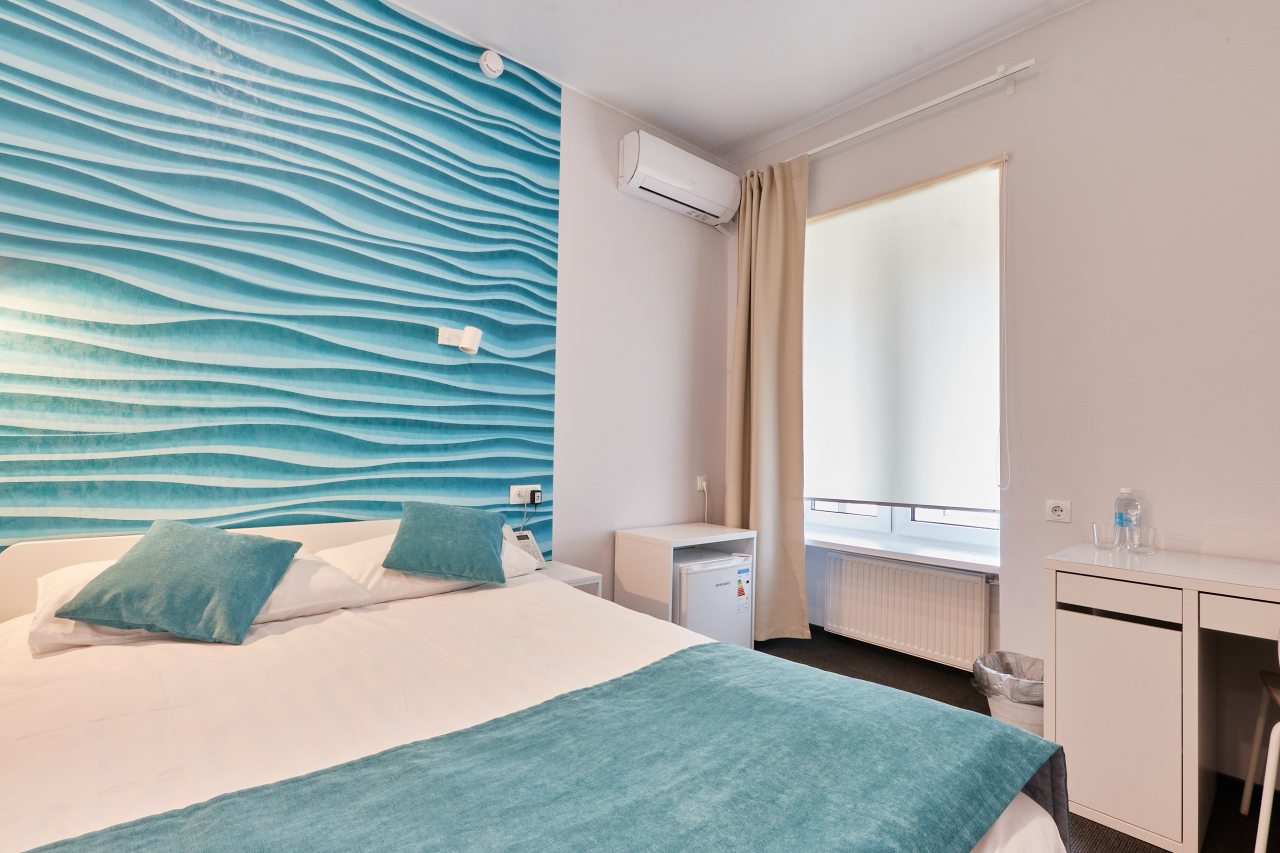 Двухместный (Стандартный номер с двуспальной кроватью), STEPS HOTEL