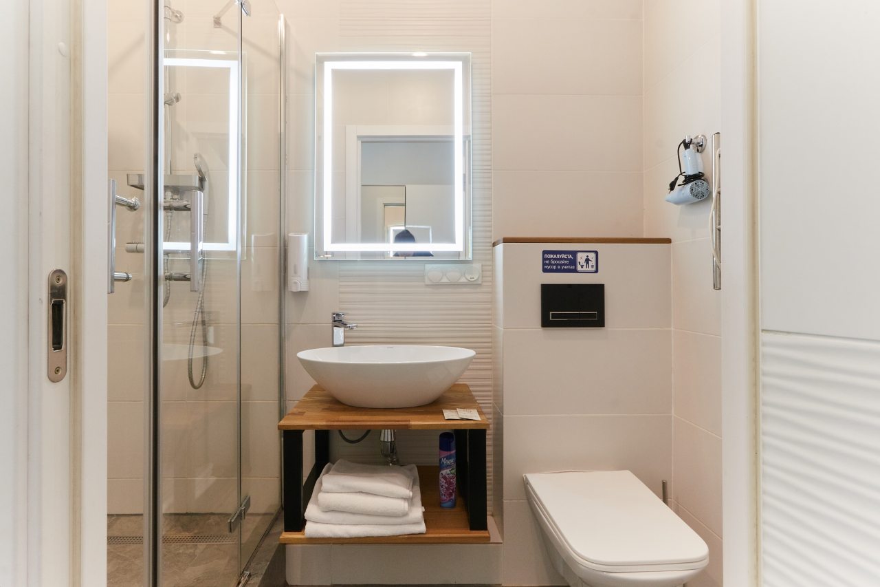 Двухместный (Стандартный номер с двуспальной кроватью), STEPS HOTEL