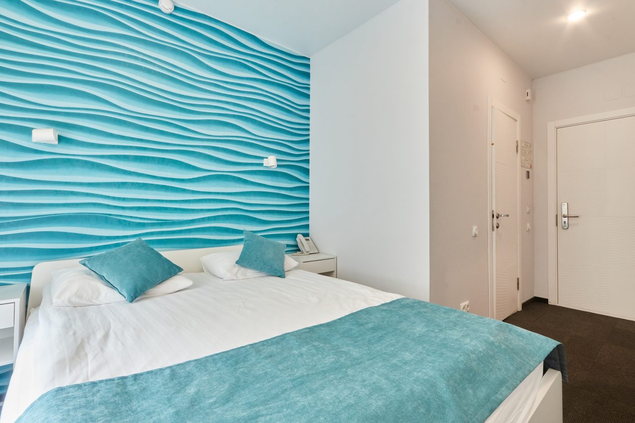 Двухместный (Стандартный номер с двуспальной кроватью), STEPS HOTEL