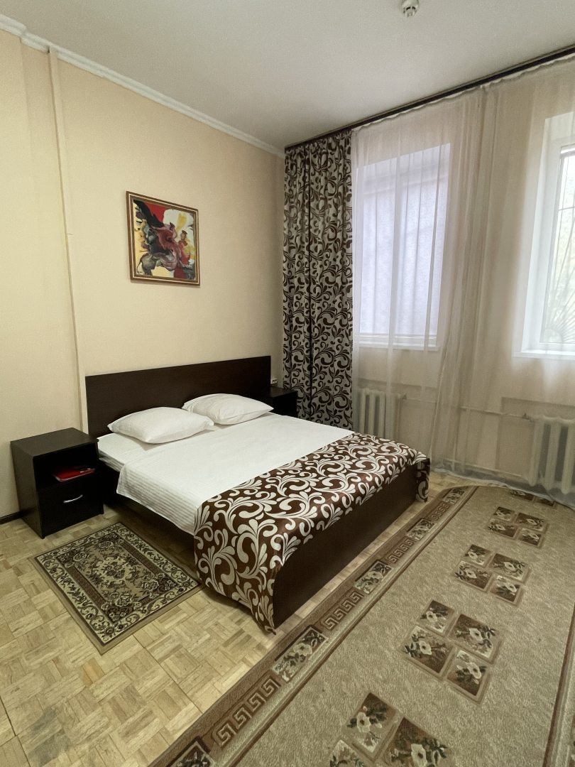 Студио (Студия с двуспальной кроватью) гостиницы Мир на Карбышева, Балашиха