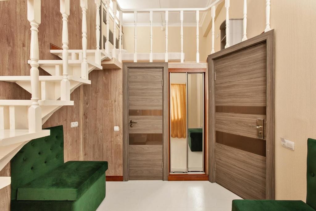 Двухместный (Двухуровневый комфорт с двуспальной кроватью) гостиницы Crocus Tushino, Москва