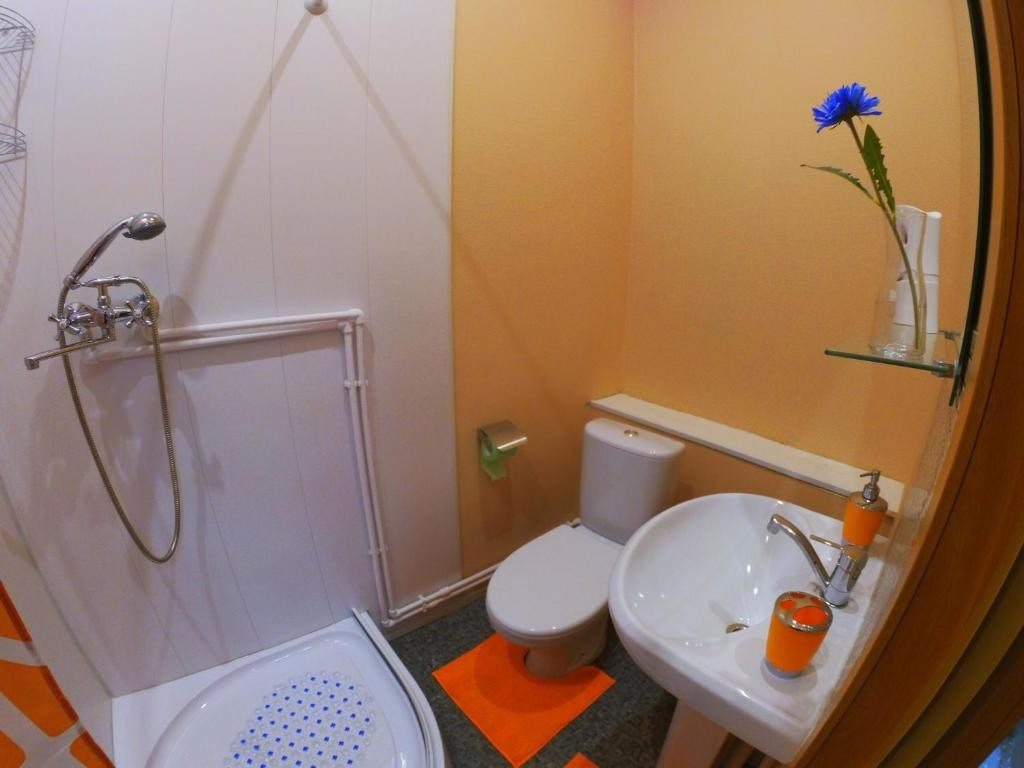 Двухместный (Двухместный номер с 1 кроватью и собственной ванной комнатой) отеля Анита, Санкт-Петербург
