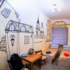 Двухместный (С 1 кроватью или 2 отдельными кроватями, общая ванная комната), Отель Dvor'ы