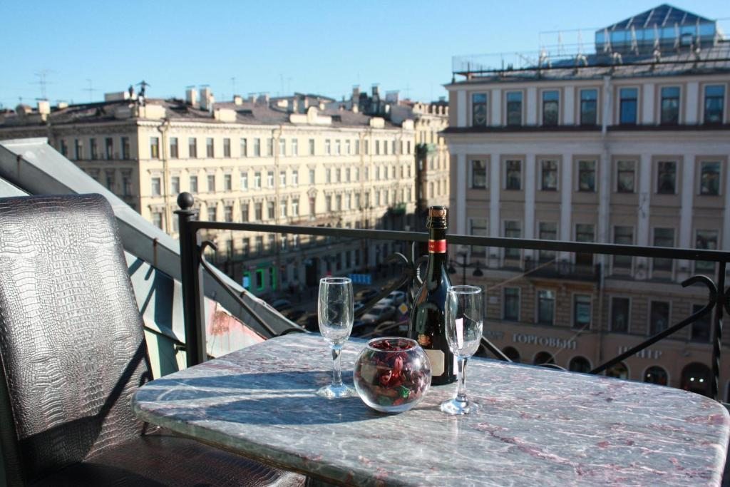 Сьюит (Люкс с видом на город) отеля Невский проспект, Санкт-Петербург