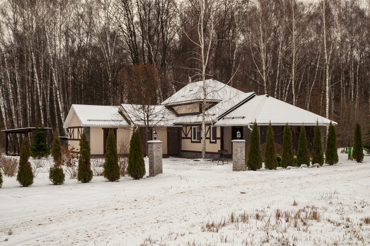 Апартаменты (Домик с сауной 45 м2), Дом на Лесной Опушке