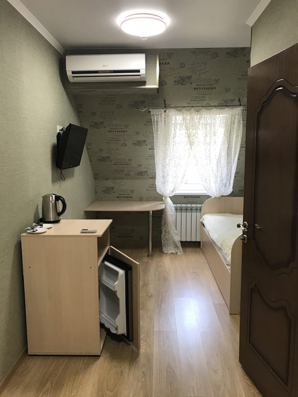 Двухместный (Бюджетный с 1 кроватью), Отель Ашхабад