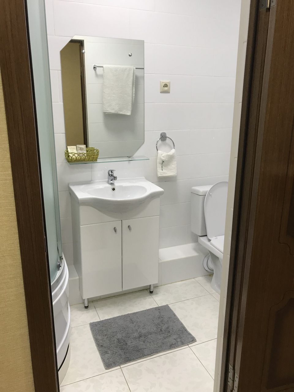 Двухместный (Бюджетный с 1 кроватью), Отель Ашхабад