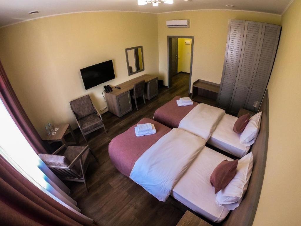 Двухместный (Стандартный двухместный номер с 1 кроватью или 2 отдельными кроватями) отеля Репин, Химки