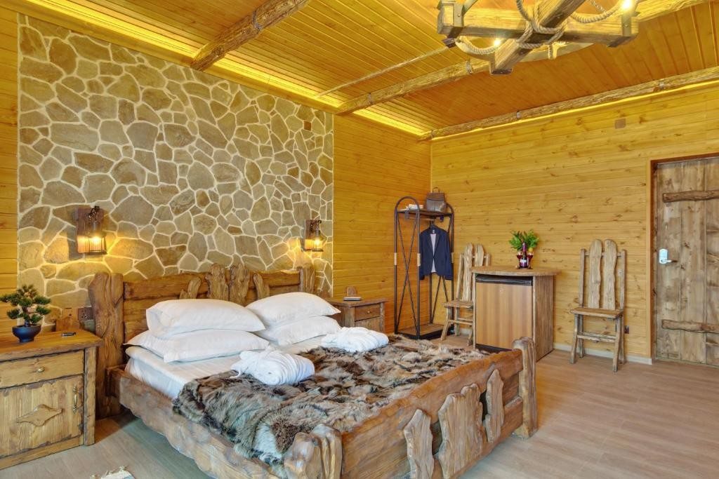 Двухместный (Двухместный номер Делюкс с 1 кроватью и видом на море) отеля Exclusive Wild, Зеленоградск
