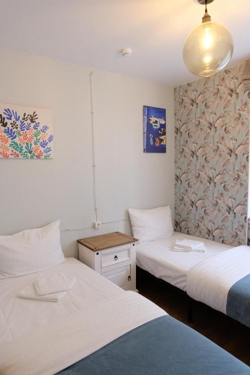 Двухместный (Двухместный номер с 1 кроватью или 2 отдельными кроватями) мини-отеля Quokka, Калининград
