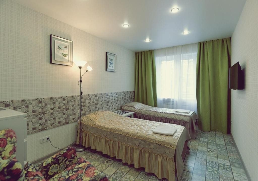 Двухместный (Двухместный номер с 2 отдельными кроватями) мини-гостиницы Австерия, Красноярск