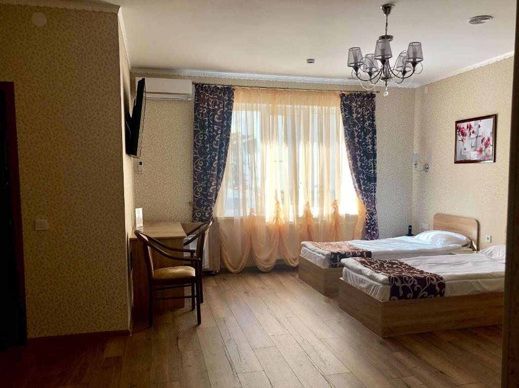 Двухместный (Стандартный двухместный номер с 2 отдельными кроватями) отеля Караван, Петрозаводск