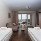 Двухместный (Двухместный номер с 1 кроватью или 2 отдельными кроватями и боковым видом на море), Отель Флагман