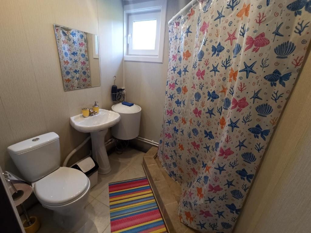 Двухместный (Двухместный номер с 2 отдельными кроватями и собственной ванной комнатой) гостевого дома У Ирины, Хужир