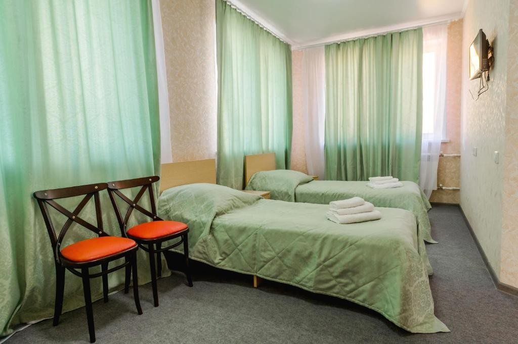 Двухместный (Стандартный двухместный номер с 2 отдельными кроватями) гостиницы Алтай Голд, Рубцовск