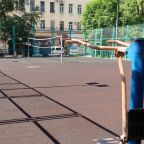 Детская площадка на улице, Апарт-отель Джулиата Июль