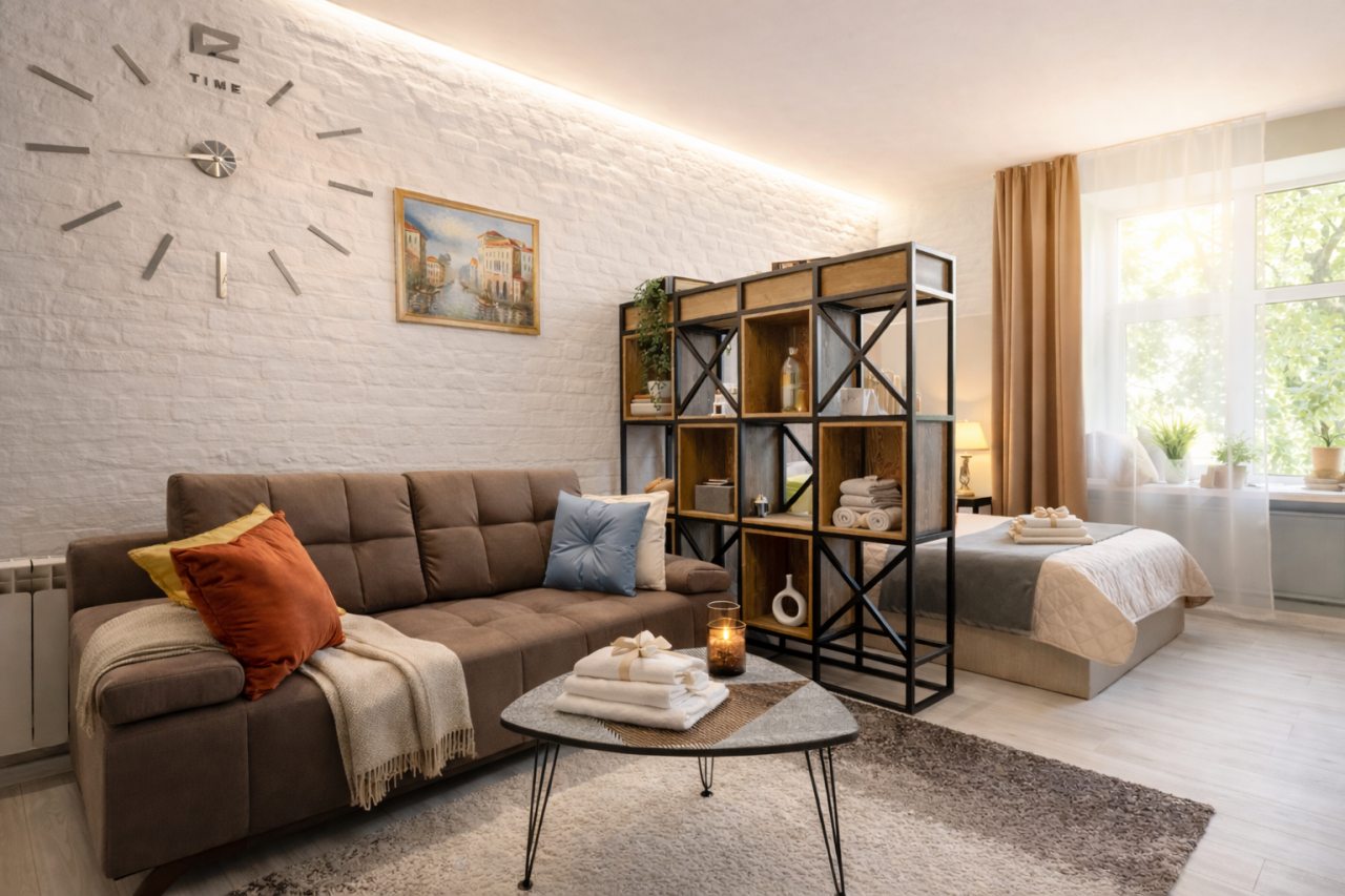 Студио (Family Studio), Апарт-отель Джулиата Июль
