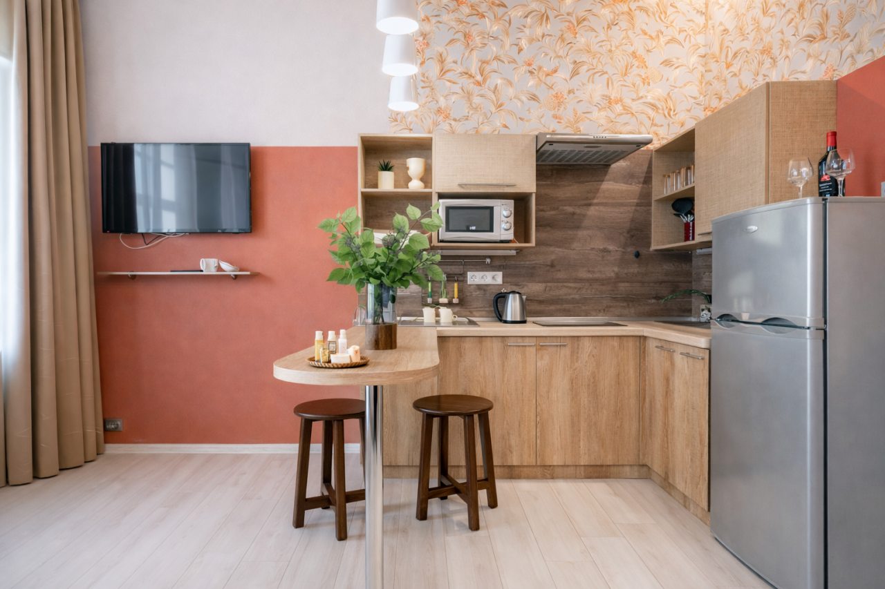 Студио (Family Studio), Апарт-отель Джулиата Июль