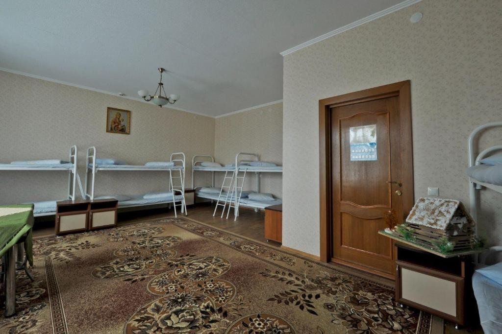 Номер (Спальное место на двухъярусной кровати в общем номере для мужчин) отеля Дом паломника при Раифском монастыре, Казань
