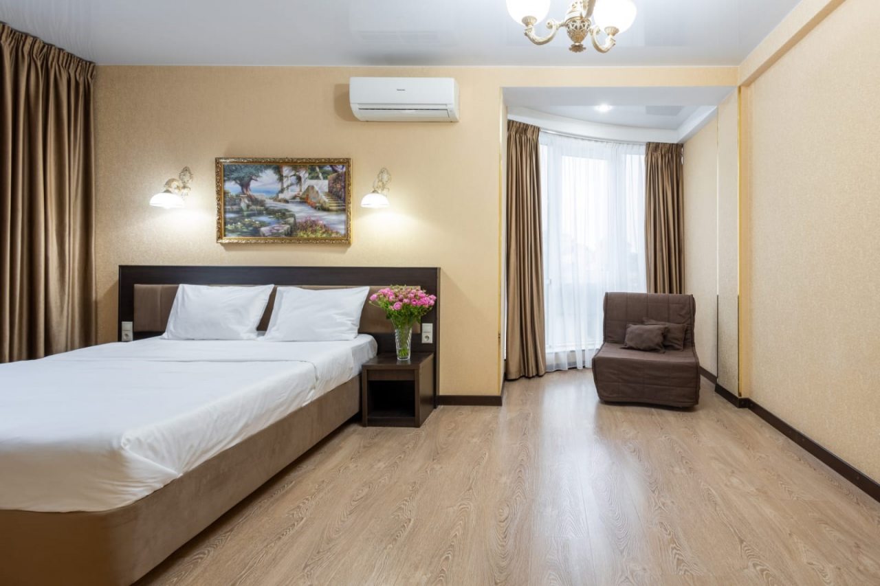 Двухместный (Комфорт с балконом), Гостевой дом Golden House
