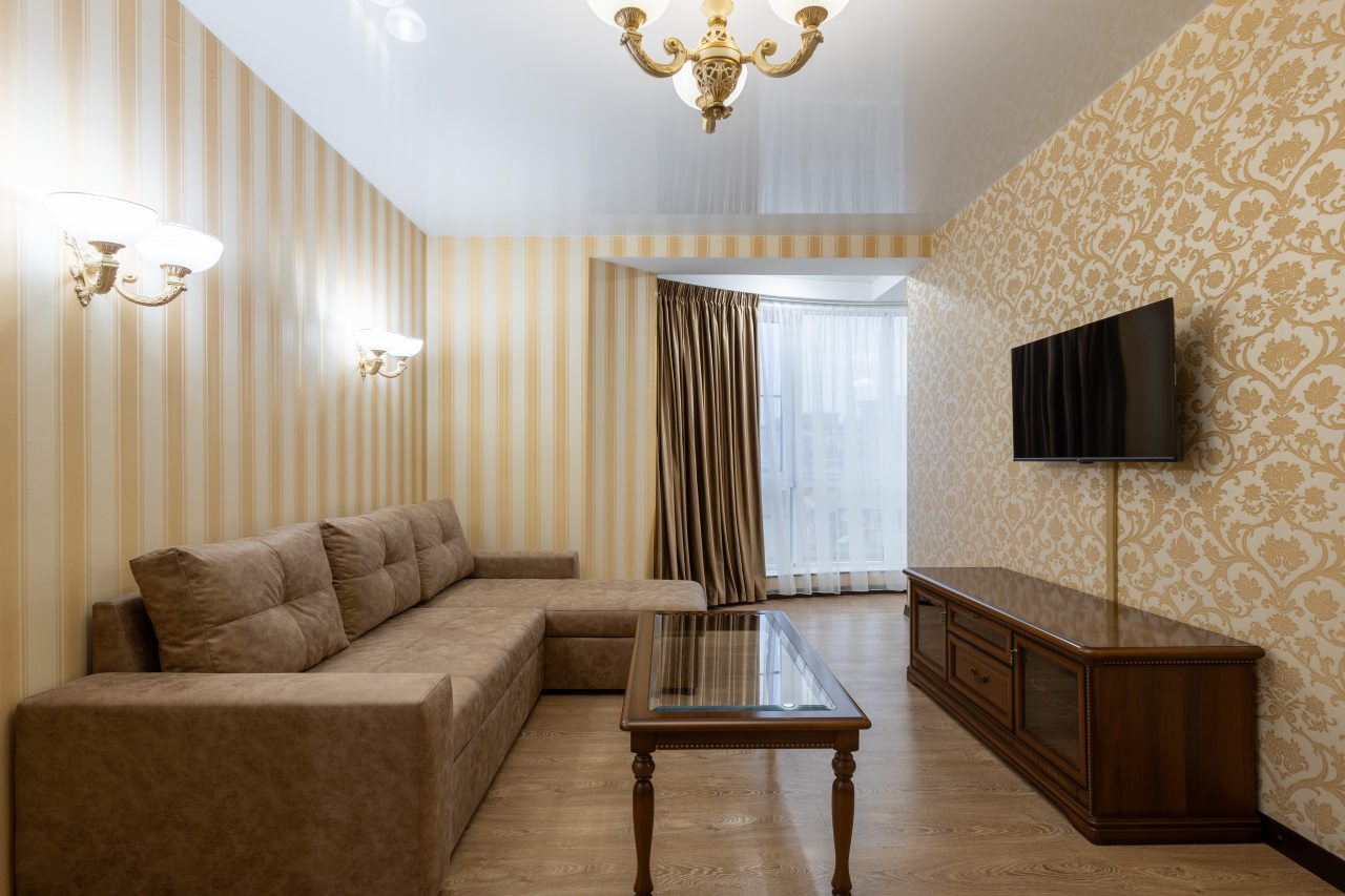 Номер (Люкс двухкомнатный без балкона), Гостевой дом Golden House