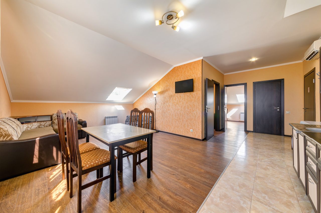 Семейный (С 2 спальнями и кухней, На шестерых), Гостевой дом Вавилон