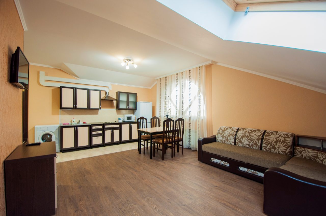 Семейный (С 2 спальнями и кухней, На шестерых), Гостевой дом Вавилон