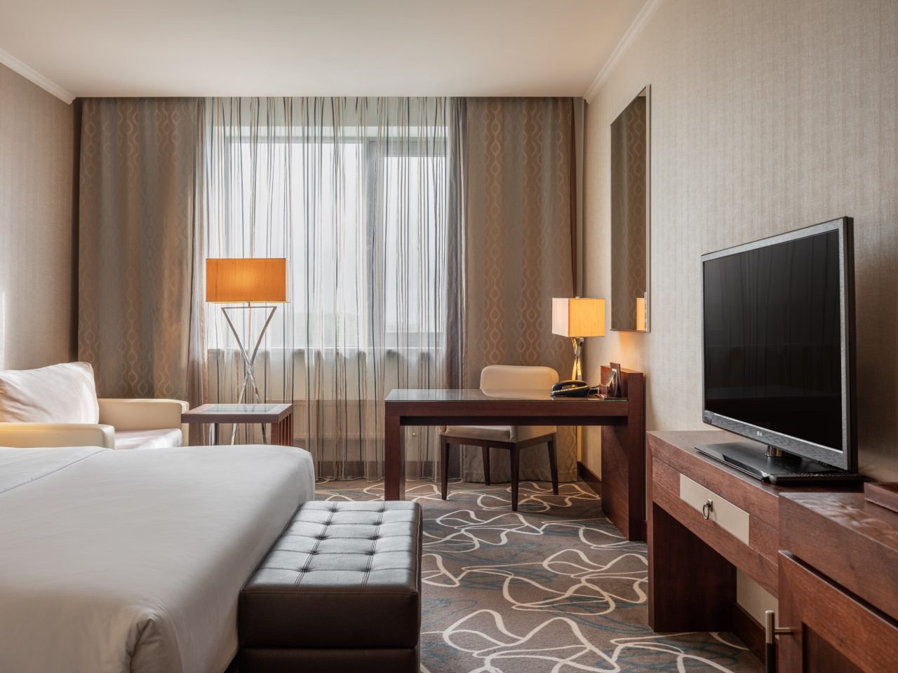 Номер с двуспальной кроватью