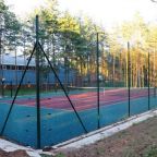Теннисный корт и волейбольная площадка, База отдыха Радуга