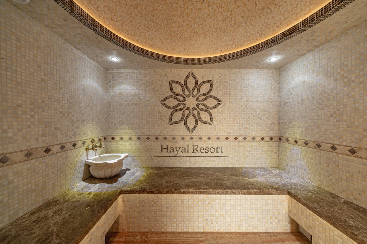 Релаксация в Сауне, Хамаме и Крымском чане, Спа-отель Hayal Resort
