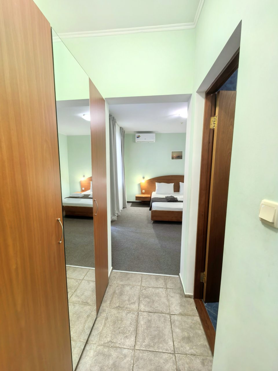 Трехместный (Двухкомнатный полулюкс), Гостевой дом Лидия