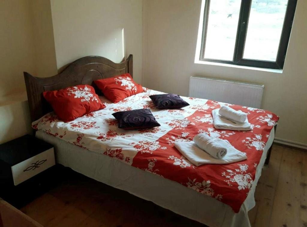 Двухместный (Двухместный номер с 1 кроватью и видом на горы) гостевого дома Peak Mazeri Guest House, Мазери