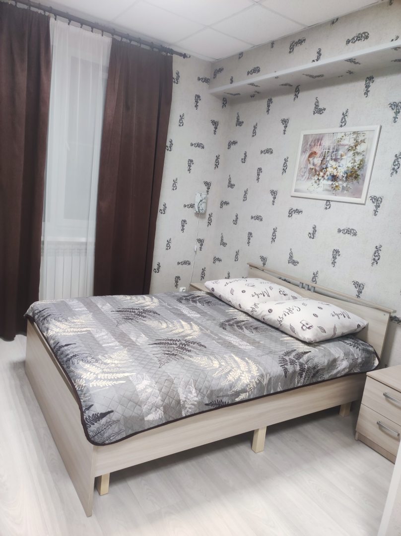 Двухместный (Двухместный Улучшенный номер с двуспальной кроватью) гостиницы Тёплый Стан, Бокситогорск