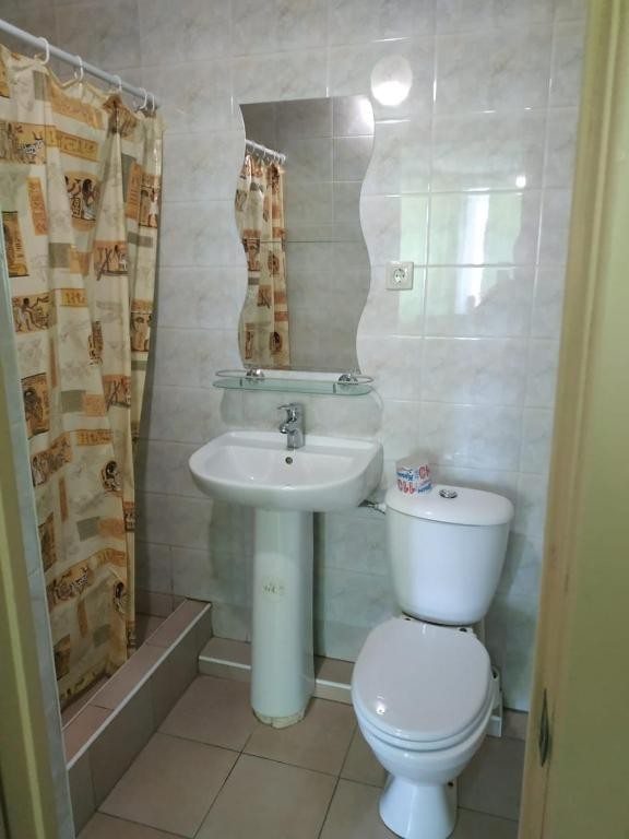Двухместный (Двухместный номер с 1 кроватью и собственной ванной комнатой) гостевого дома Евгения на Филиппа Рубахо, Геленджик