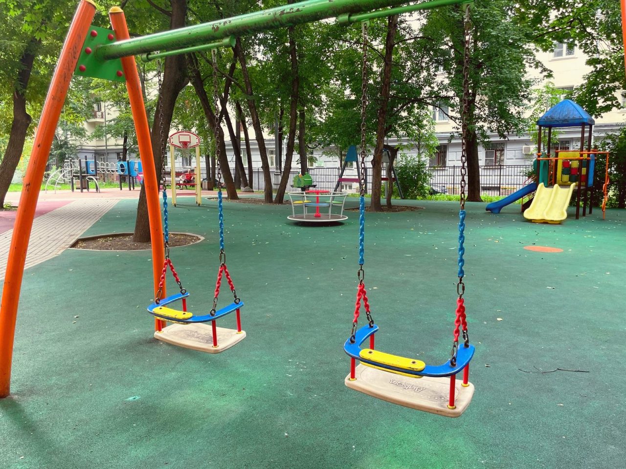 Детская площадка, Апарт-отель Axis.Moscow Island