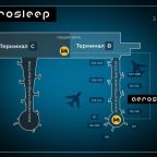 Двухместный (Номер-капсула - Размещение на 3 часа), Капсульный отель Aerosleep