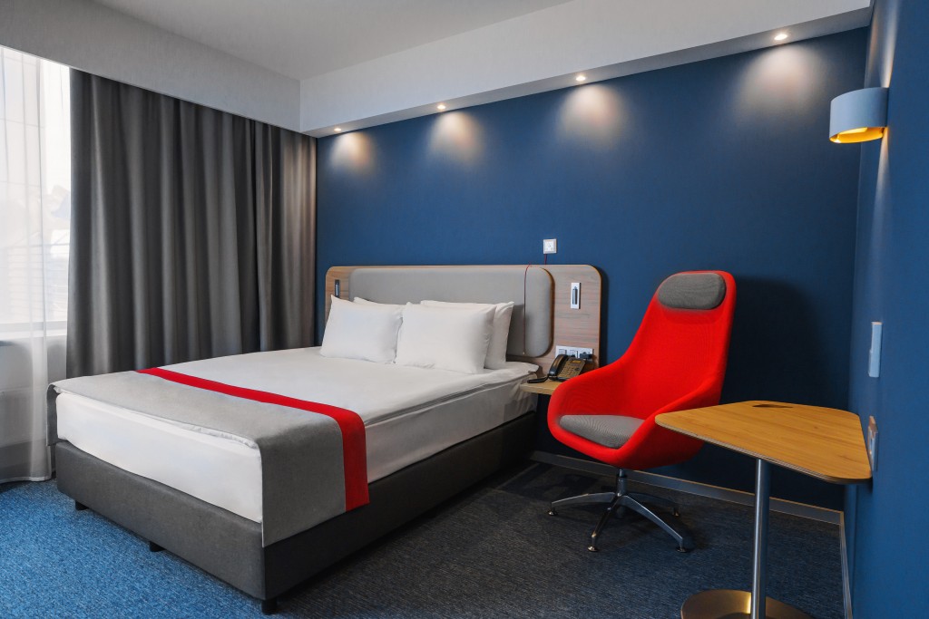 Двухместный (С кроватью размера king-size – Подходит для гостей с ограниченными физическими возможностями) гостиницы GOPARK Hotel, Химки