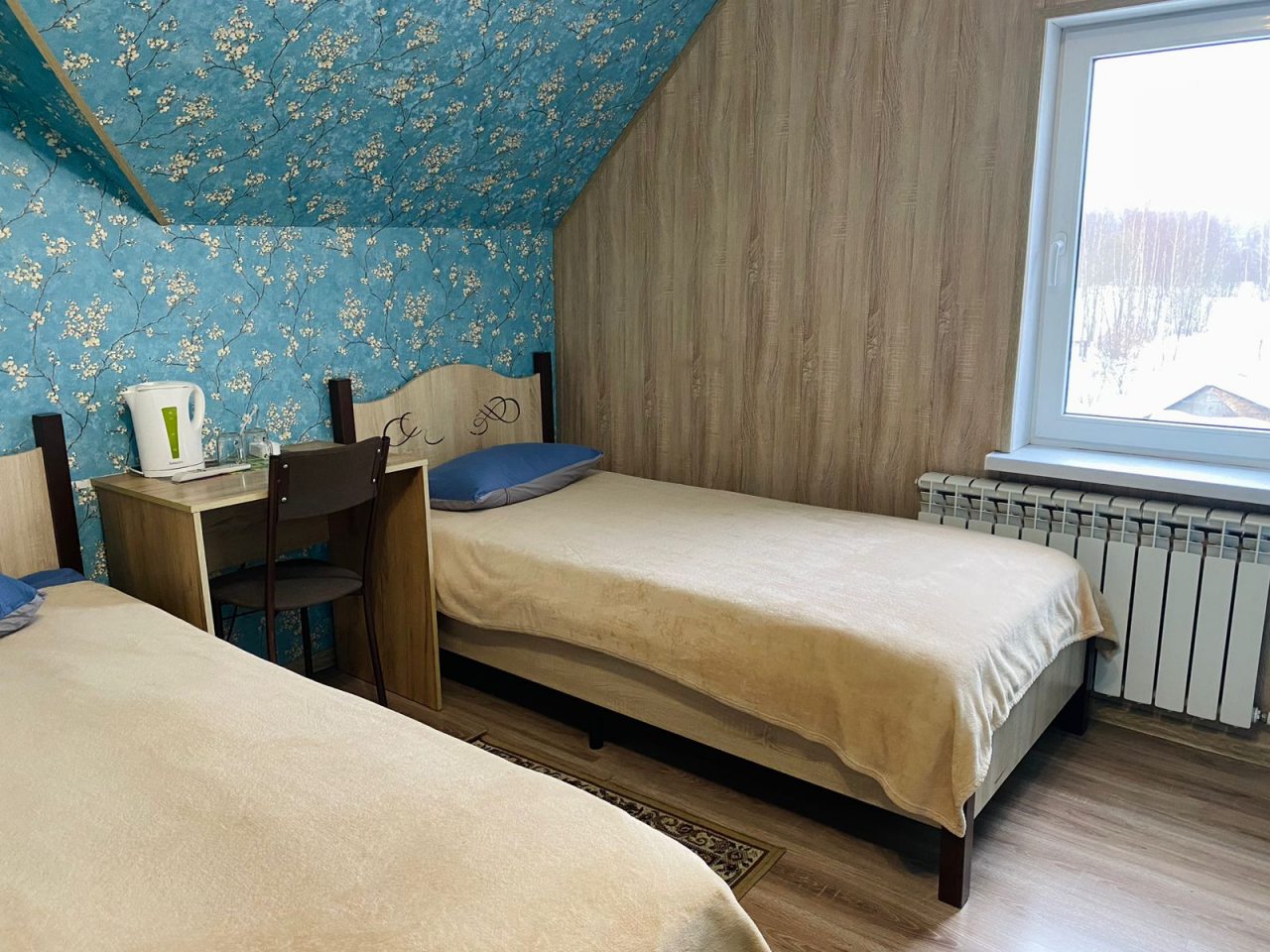 Двухместный (Двухместный номер с 2 отдельными кроватями) гостевого дома Sheremet Hotel, Химки