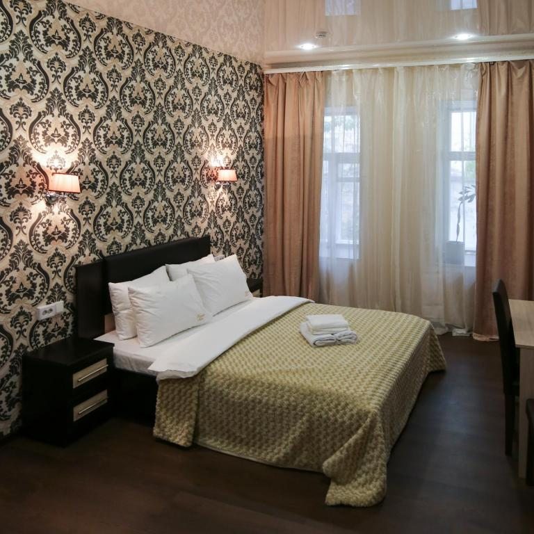 Двухместный (Улучшенный двухместный номер с 1 кроватью) отеля Парадис Отель на Чистых Прудах, Москва