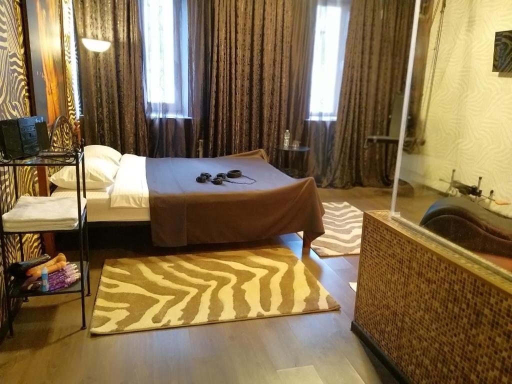 Двухместный (Номер Делюкс с кроватью размера «king-size») отеля TRIKSELION HOTEL, Нижний Новгород
