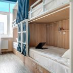 Четырехместный (Кровать в общем номере для мужчин и женщин), Roomy Hostel