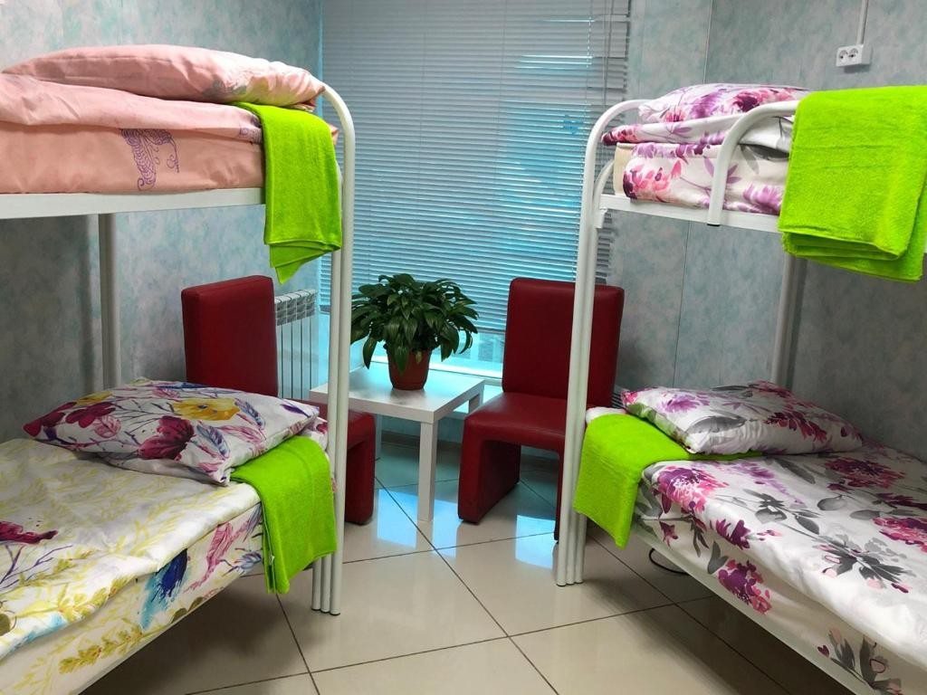 Номер (Спальное место на двухъярусной кровати в общем номере для женщин) хостела Заречье, Екатеринбург