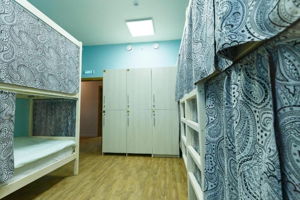Номер (Спальное место на двухъярусной кровати в общем номере для мужчин и женщин) хостела SupeRGood, Владивосток