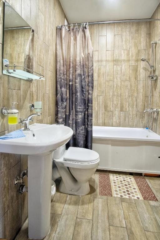 Ванная комната. Гостевой дом Имеретинский романтик