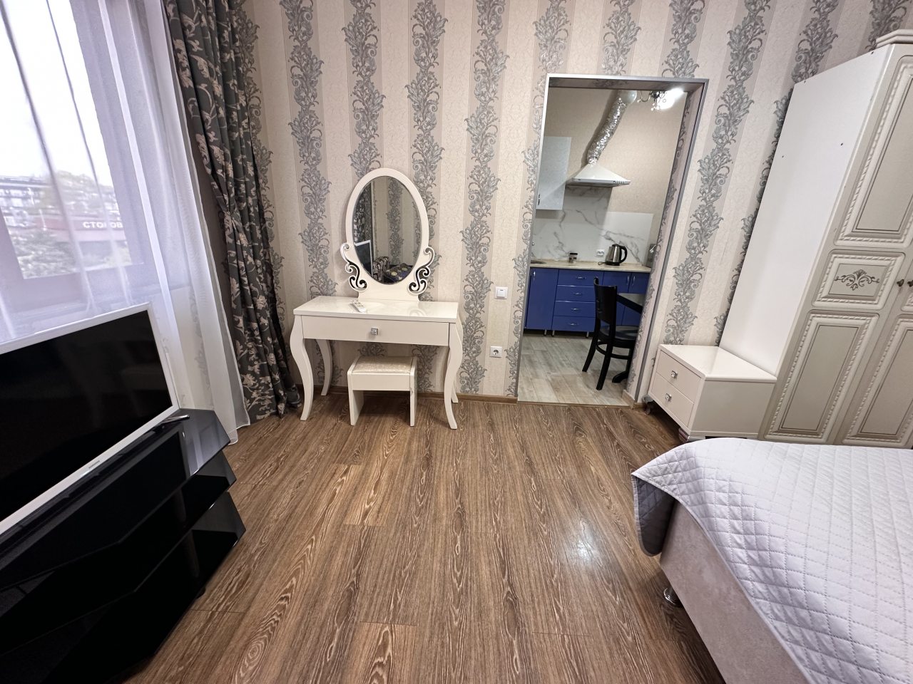 Апартаменты (Двухместный номер с кухней), Гостевой дом Мзымта