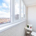 Апартаменты (Евродвухкомнатные на 16 этаже с балконом и красивым видом), Depart ApartHotel Hight Level