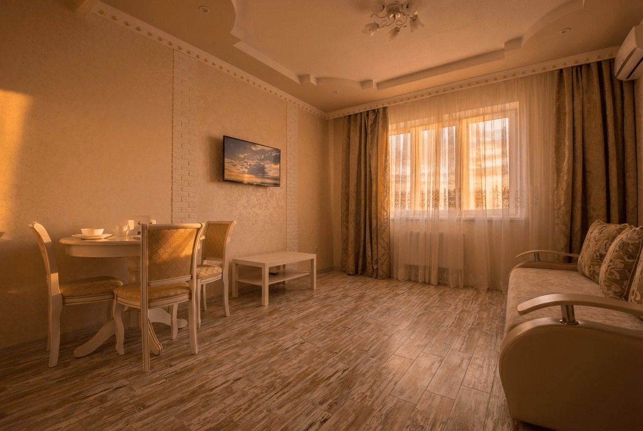 Апартаменты (Евродвухкомнатные 8 этаж с балконом), Depart ApartHotel Hight Level