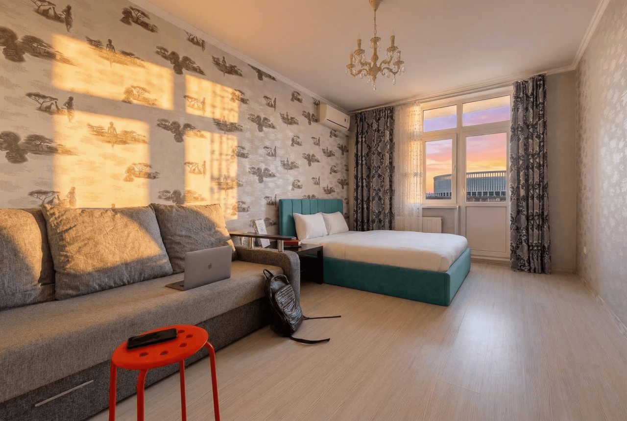 Апартаменты (Класса комфорт с видом на стадион и парк), Апартаменты Depart ApartHotel In Panorama